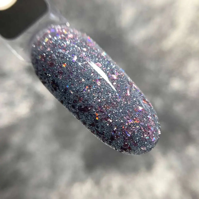 Saga Fiery Gel Polish №32 Slate Gray με φύλλο 9ml