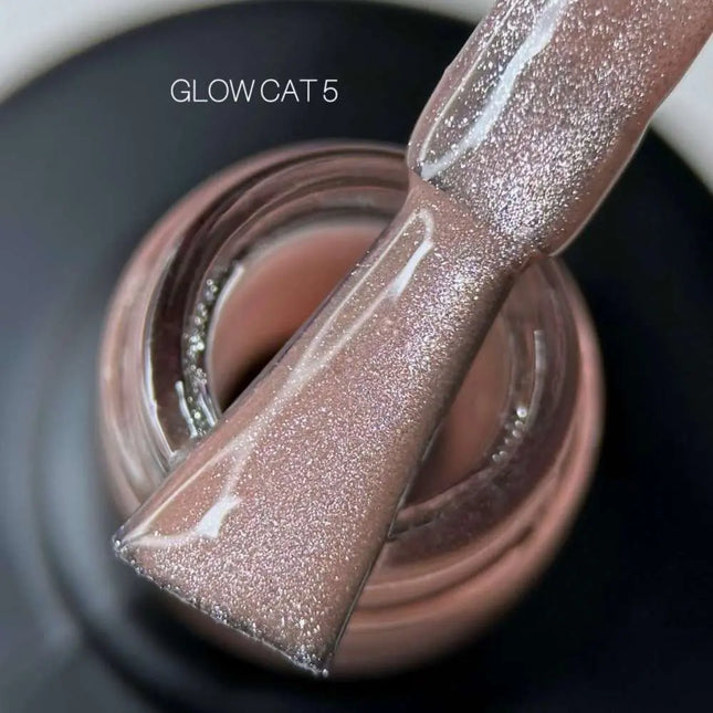 Saga Cat Eye Glow №5 Μπεζ Καφέ 10ml