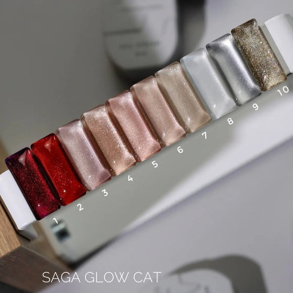 Saga Cat Eye Glow №7 Sand Beige 10ml