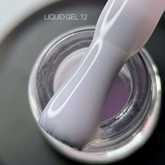 Saga Υγρό Τζελ №12 Milky λιλά 15ml