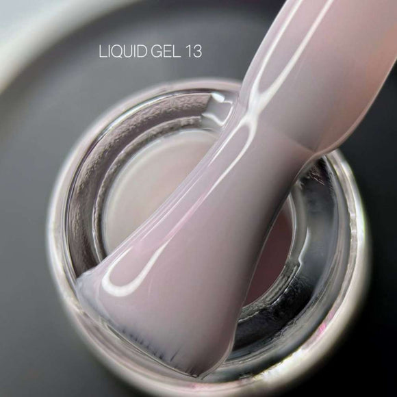 Saga Υγρό Τζελ №13 γαλακτώδες απαλό ροζ 15ml