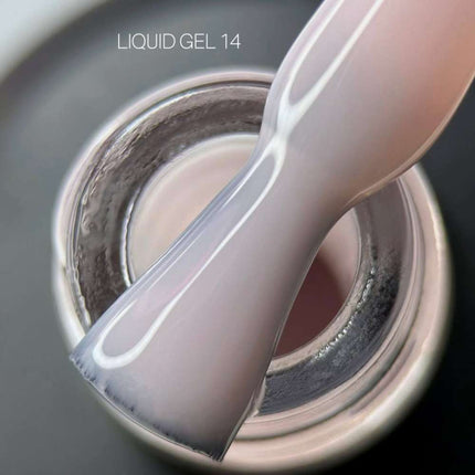 Saga Υγρό Τζελ №14 Κρεμώδης ρόδο 15ml