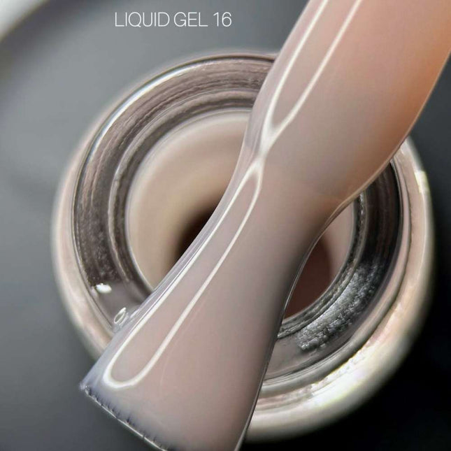 Saga Υγρό Τζελ №15 Μπεζ 15ml