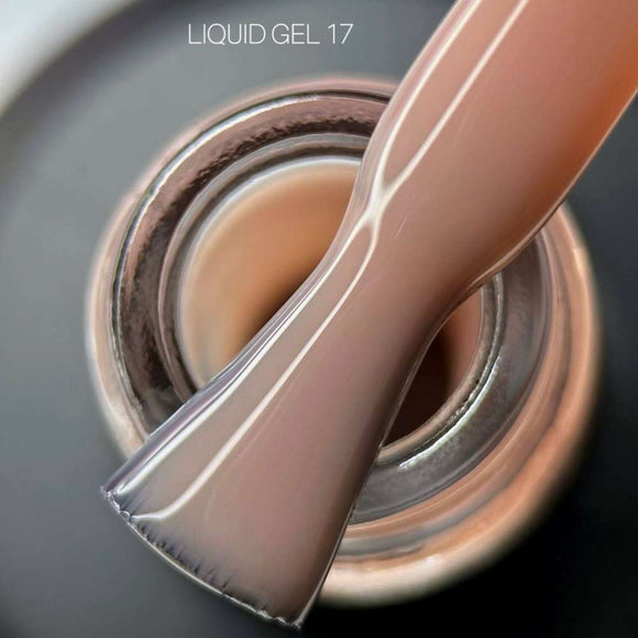 Saga Υγρό Τζελ №17 Καφέ μπεζ 15ml