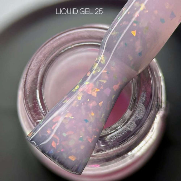 Saga Υγρό Τζελ №18 Βαθύ μπεζ με γκλίτερ 15ml