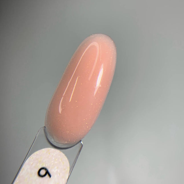 Saga Shimmer Παλτό βάσης №06 Ροδακινί με μπρονζέ λάμψη 15ml