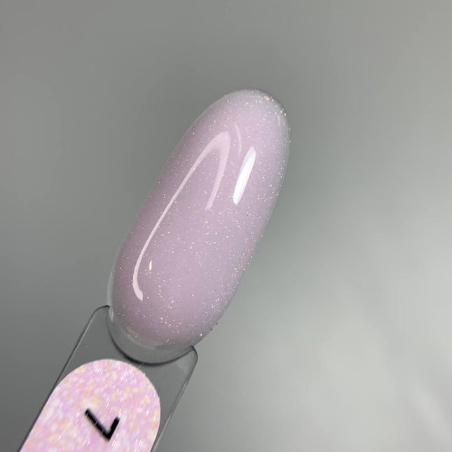 Saga Shimmer Παλτό βάσης №07 Απαλό λιλά με μπρονζέ λάμψη 15ml