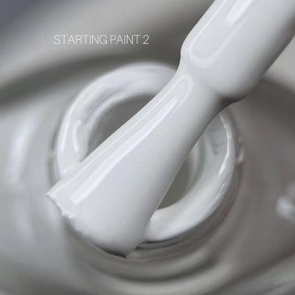 Stamping Paint №02 White 8ml Saga Professional