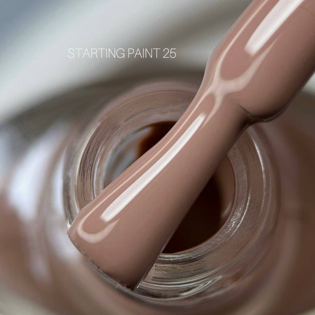 Stamping Paint №25 Ανοιχτό καφέ 8ml Saga Professional