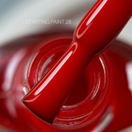 Stamping Paint №28 Classic κόκκινο 8ml Saga Professional
