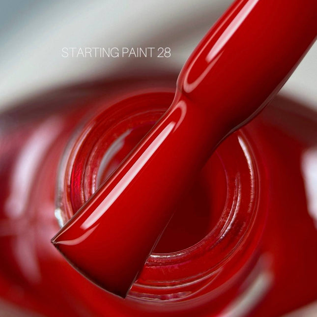 Stamping Paint №28 Classic κόκκινο 8ml Saga Professional