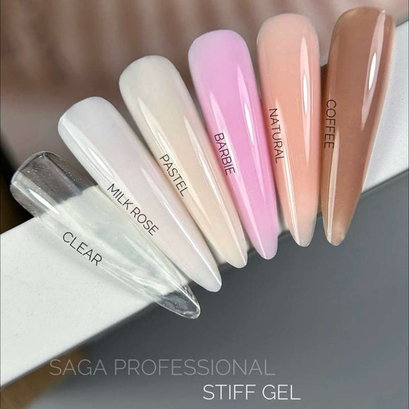 Saga Σκληρό Τζελ Natural 15ml