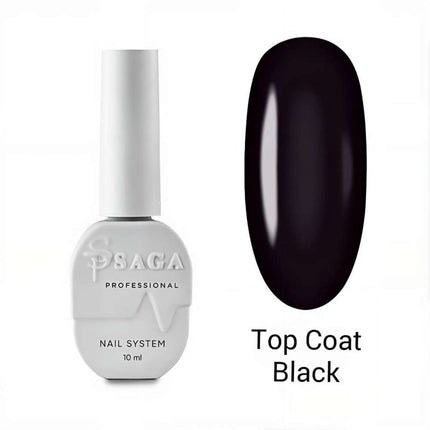 Ελαφρύ παλτό Saga Μαύρο 10ml