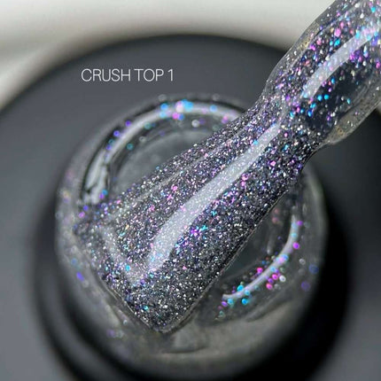 Saga Ελαφρύ παλτό Crush №01 με μοβ μπλε λάμψη 9ml