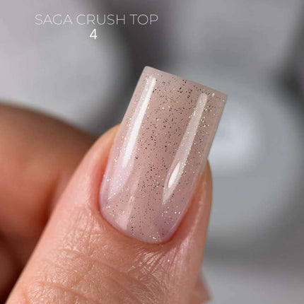 Saga Ελαφρύ παλτό Crush №04 με μικρό ασημένιο φύλλο 10ml