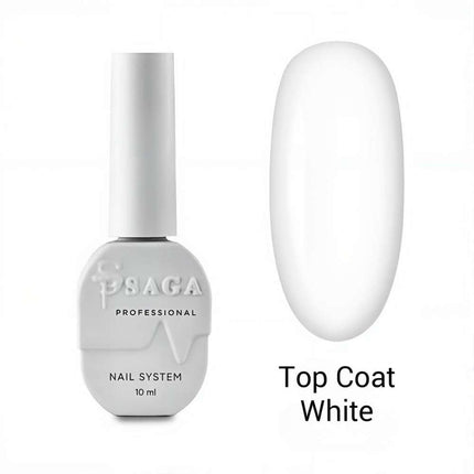Saga Ελαφρύ παλτό Λευκό 9ml