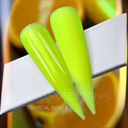 Saga Tropical Παλτό βάσης №6 Αχλάδι 9ml