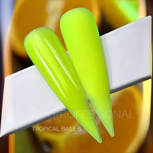Saga Tropical Παλτό βάσης №6 Αχλάδι 9ml