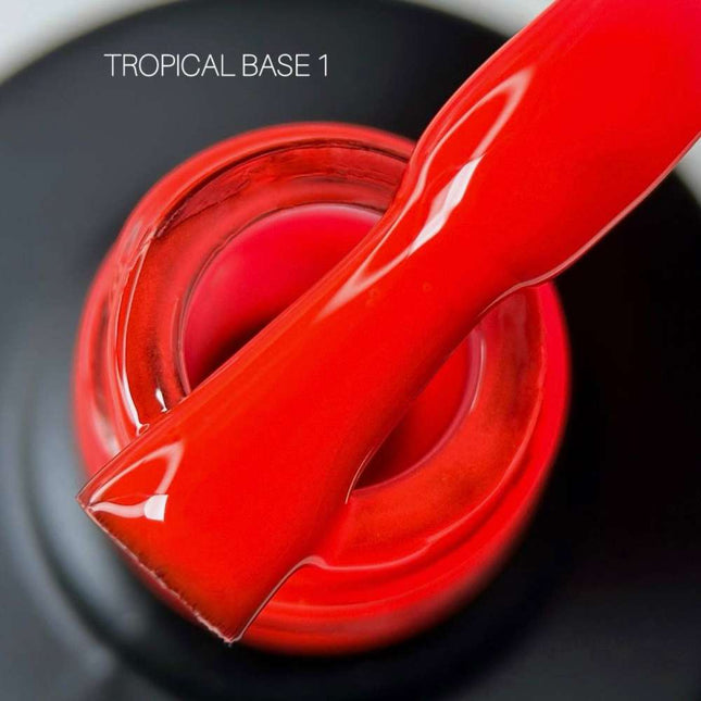 Saga Tropical Παλτό βάσης №1 Κόκκινο φραγκοστάφυλο 9ml