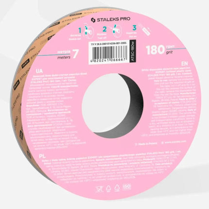Μιας χρήσης λειαντική ταινία papmAm Staleks Pro Expert 180 grit, ATSC-180