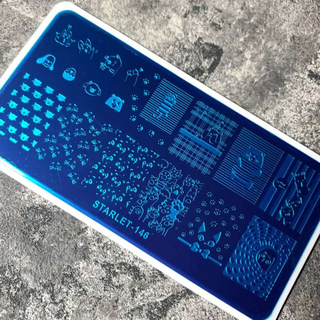 Starlet Stamping Plate №146
