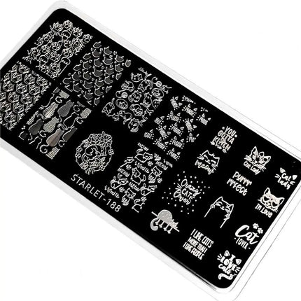 Πλάκα Stamping Starlet №188