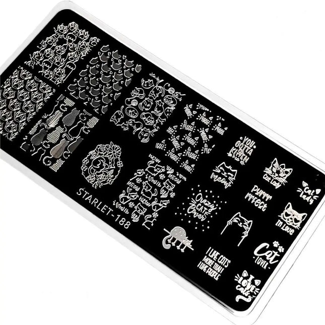 Starlet Stamping Plate №188