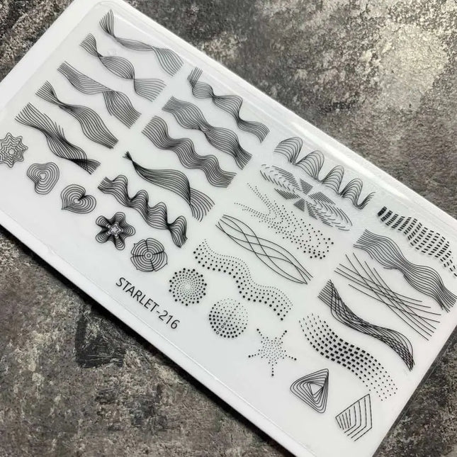 Starlet Stamping Plate №216