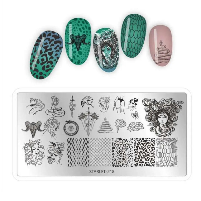 Starlet Stamping Plate №218