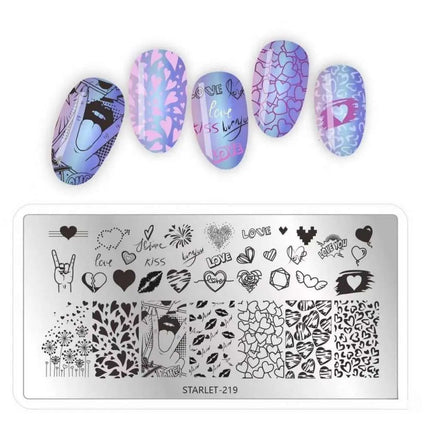 Starlet Stamping Plate №219