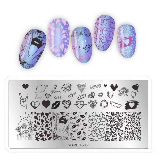 Starlet Stamping Plate №219
