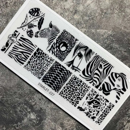 Starlet Stamping Plate №227
