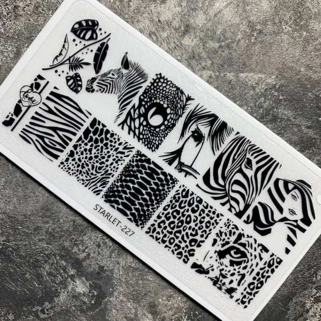 Starlet Stamping Plate №227