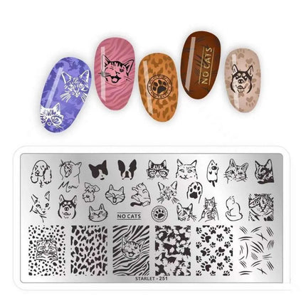 Starlet Stamping Plate №251
